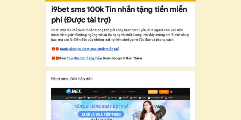 Kinh nghiệm săn voucher I9BET SMS 100K 